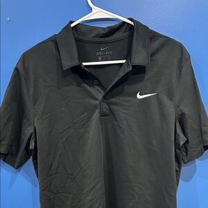 Nike Men's Dri-FIT Black Polo